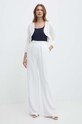 Morgan kardigan MTIRA.N MTIRA.N.OFF.WHITE beżowy SS24