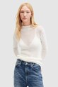 AllSaints sweter AVRIL pozostałe biały WK541Z