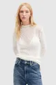 biały AllSaints sweter AVRIL Damski