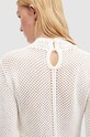 Odzież AllSaints sweter AVRIL WK541Z biały