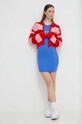 Tommy Jeans cardigan DW0DW17760 rosu SS24