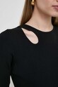 Πουλόβερ Karl Lagerfeld 241W2002 μαύρο