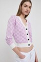 Karl Lagerfeld cardigan violet 241W2007