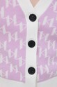 Karl Lagerfeld cardigan 241W2007 violet