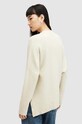 Odzież AllSaints sweter z wełną LOCK WK005Y żółty