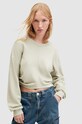 AllSaints bluza bawełniana MIRA bawełna żółty WM520Z