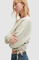AllSaints bluza bawełniana MIRA WM520Z żółty SS24