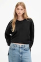 AllSaints hanorac de bumbac MIRA uni negru WM520Z