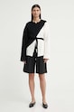 AERON cardigan CONCH RSPU243485 negru SS24