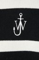 JW Anderson pulover de lână Cropped Anchor Jumper KW1121.YN0264.901