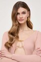 Блузка Elisabetta Franchi розовый MK35T41E2.NORBLIN