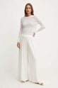 Светр Sandro Ferrone SFS138XBDBLAKE білий SS24