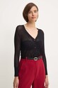 Sandro Ferrone cardigan negru SFS138XBDBRIONY