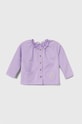 Кофта для младенцев United Colors of Benetton с эластаном фиолетовой 3MDUA104F.W.Seasonal