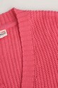 Coccodrillo kardigan dziecięcy różowy WC4172201JPK