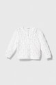 Дитячий бавовняний кардиган United Colors of Benetton інші білий 1077A500S.W.Seasonal
