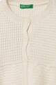 Девочка Детский хлопковый кардиган United Colors of Benetton 1077G500G.P.Seasonal бежевый