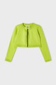 Mayoral cardigan copii 321.6B.Mini.PPYH verde SS24
