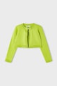 Mayoral cardigan copii 321.6B.Mini.PPYH verde SS24