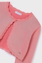 Дитячий кардиган Mayoral рожевий 332.8A.Junior.PPYH