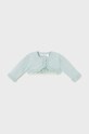 Кардиган для немовлят Mayoral Newborn 1377.2M.Newborn.PPYH бірюзовий SS24