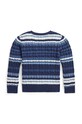 Детский свитер Polo Ralph Lauren 312940988001 тёмно-синий AW24