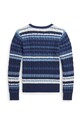 Детски пуловер Polo Ralph Lauren 313940988001 син AW24