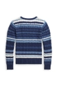 Polo Ralph Lauren sweter dziecięcy 313940988001 niebieski AW24