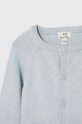 Chłopiec zippy kardigan bawełniany niemowlęcy 3105961601 niebieski