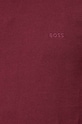 BOSS sweter bawełniany 50506023 bordowy
