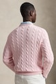 Polo Ralph Lauren svetr pánský bavlněný 710775885 růžová SS26