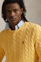 Oblečení Bavlněný svetr Polo Ralph Lauren 710775885 žlutá