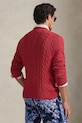 Polo Ralph Lauren pulover de bumbac 710775885 rosu AW25