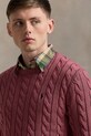 Bavlnený sveter Polo Ralph Lauren červená 710775885