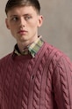 Bavlnený sveter Polo Ralph Lauren červená 710775885
