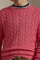 Oblačila Polo Ralph Lauren pulover moški bombažen 710775885 roza