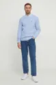 Polo Ralph Lauren sweter bawełniany niebieski