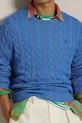 Polo Ralph Lauren maglione in cotone blu 710775885