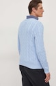 Odzież Polo Ralph Lauren sweter bawełniany 710775885 niebieski