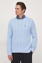 Polo Ralph Lauren sweter bawełniany niebieski 710775885