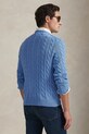 Pamučni pulover Polo Ralph Lauren 710775885 mornarsko plava AW25