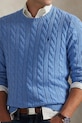 Oblečenie Bavlnený sveter Polo Ralph Lauren 710775885 tmavomodrá
