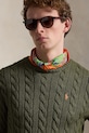 Polo Ralph Lauren sweter męski bawełniany zielony 710775885