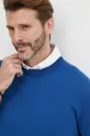 niebieski Paul&Shark sweter bawełniany