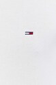 Хлопковый свитер Tommy Jeans DM0DM18370 бежевый