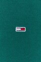 Tommy Jeans pulover de bumbac DM0DM18370 verde
