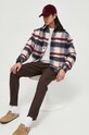 Samsoe Samsoe sweter wełniany ISAK M10000009 beżowy AW24