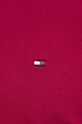 Tommy Hilfiger pulover de bumbac MW0MW32022 burgundia