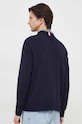 Oblečení Bavlněný svetr Tommy Hilfiger MW0MW33505 námořnická modř