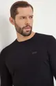 črna Volnen pulover Calvin Klein